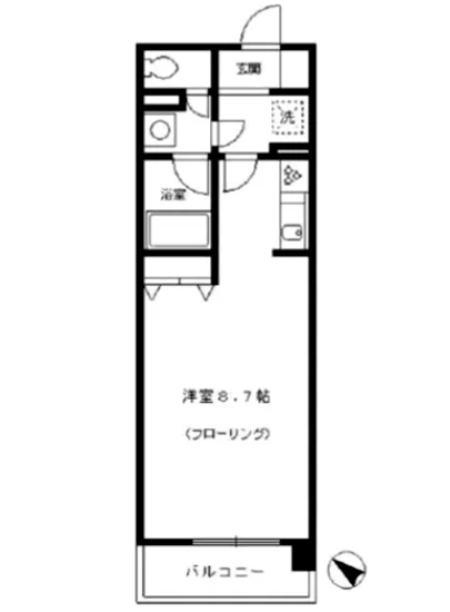 カナーリス月島 802