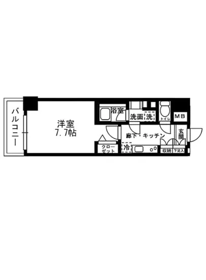 レジディア町屋 309