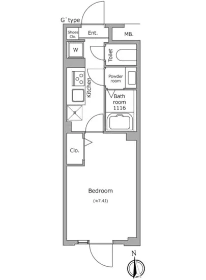 グローリオシェルト池袋本町 207