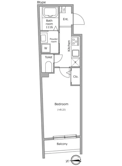 グローリオシェルト池袋本町 301