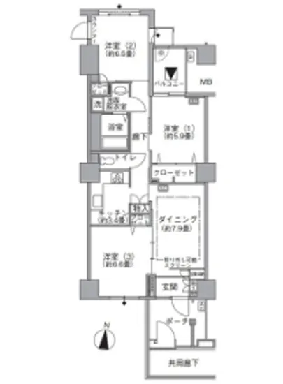 東雲キャナルコートCODAN 21-1107