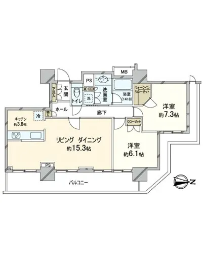 ウェルタワー深川 29F