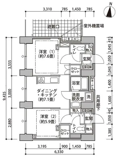 東雲キャナルコートCODAN 14-517