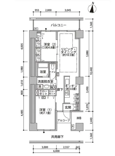 東雲キャナルコートCODAN 21-702