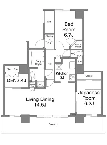 イーストコモンズ清澄白河フロントタワー 17F