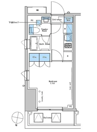 ルフォンプログレ戸越銀座テラス 309