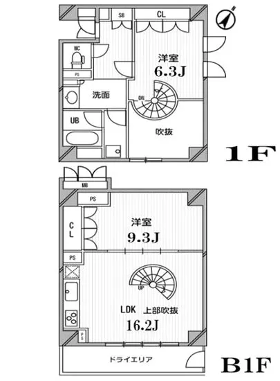 アパートメンツ目黒行人坂 1F