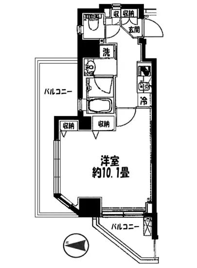 クレイシア神楽坂 2F