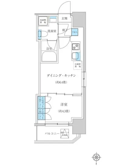 クレヴィアリグゼ蒲田 604