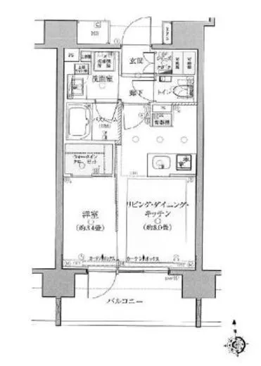 クリオラベルヴィ上野松が谷 2階