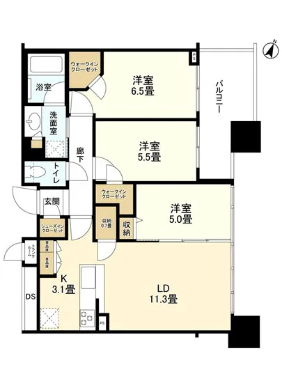 シティタワー大井町 11F