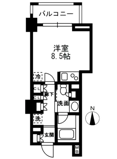 レジディア中落合 B106