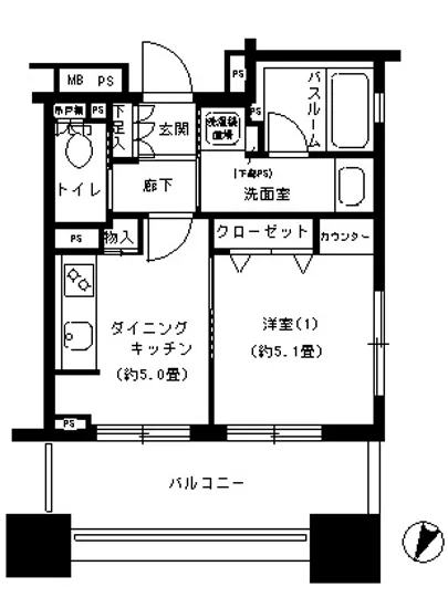 パークキューブ市ヶ谷 304