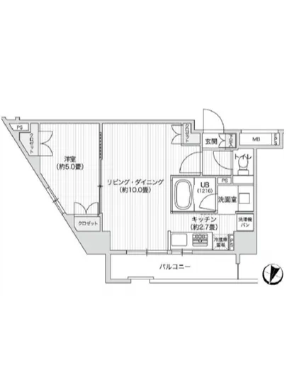 レジディア笹塚2 610