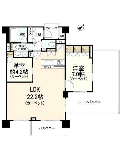 パークハウス千駄ヶ谷 4F