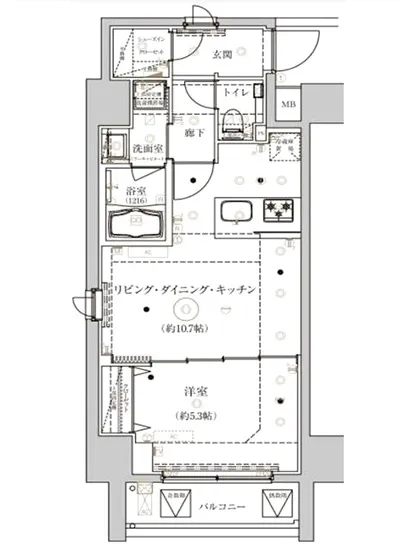 ベルシード上野松が谷 801