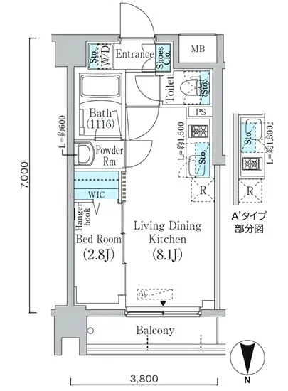 プライムブリス中野新橋 103