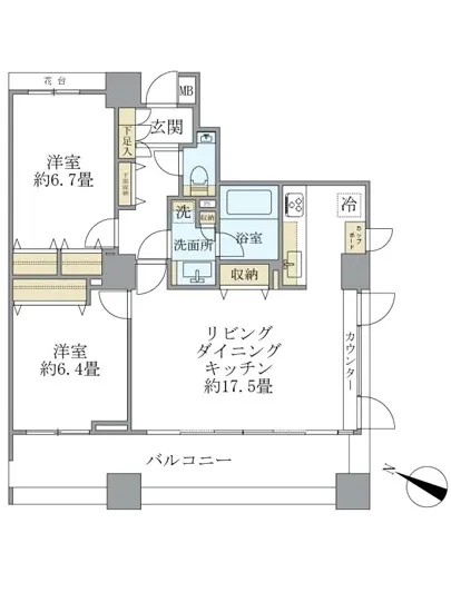 パークホームズ新宿若松町 503