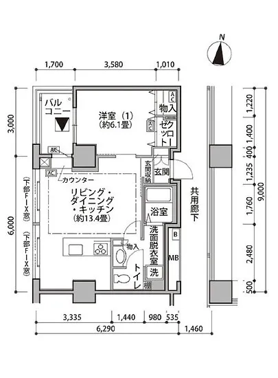 東雲キャナルコートCODAN 19-301