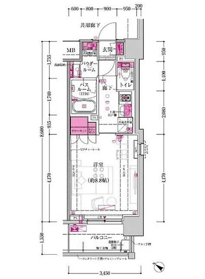 ザ・レジデンス赤坂檜町 516