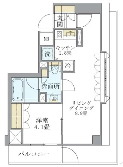 ブリリアイスト北沢 401