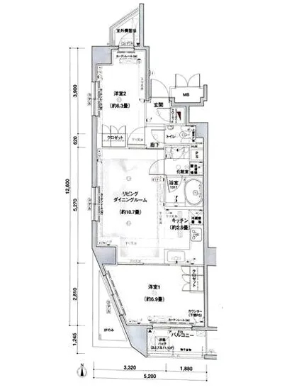 シティオ西新宿 1401