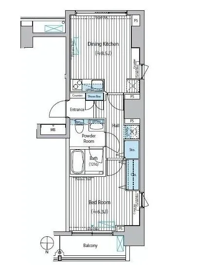 エスペランサ南麻布 802