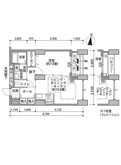 東雲キャナルコートCODAN 14-211