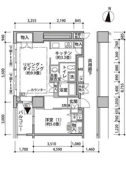 東雲キャナルコートCODAN 19-702