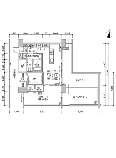 東雲キャナルコートCODAN 17-1208