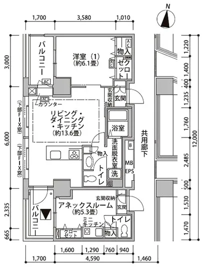 東雲キャナルコートCODAN 19-1101