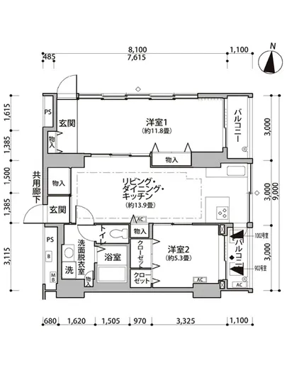 東雲キャナルコートCODAN 13-1002