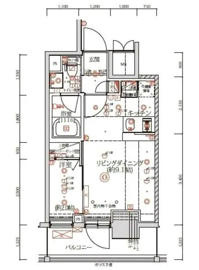 クオリタス日本橋浜町 1004