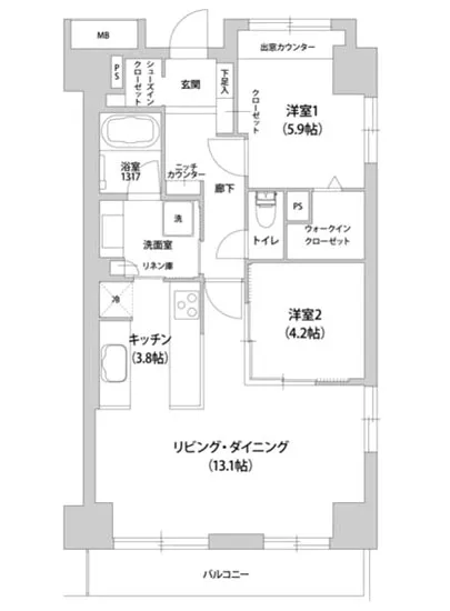 アウルコート南池袋 201