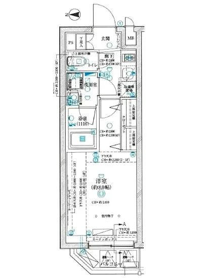 グランパセオ神楽坂2 409