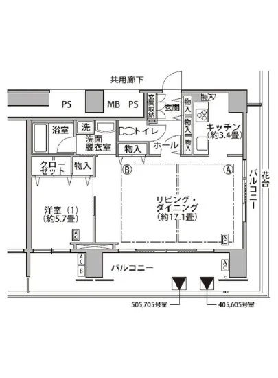 東雲キャナルコートCODAN 17-705