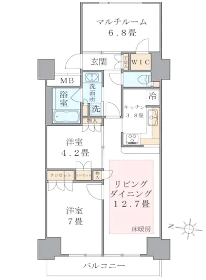 ブリリアイスト東雲キャナルコート 1309