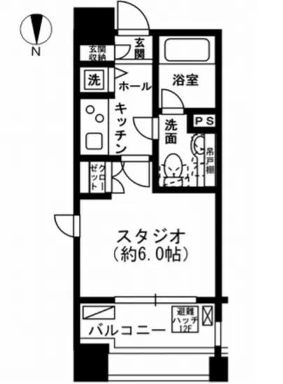 レジディア市ヶ谷 301