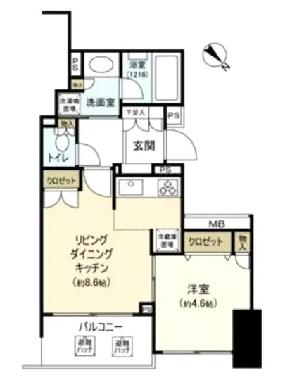 レフィール銀座フロント 603