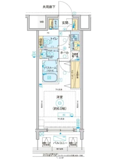 ディームス品川南大井 1015