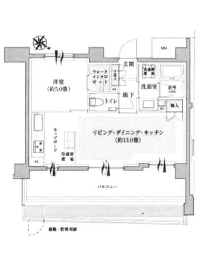 ブリリア旗の台 409