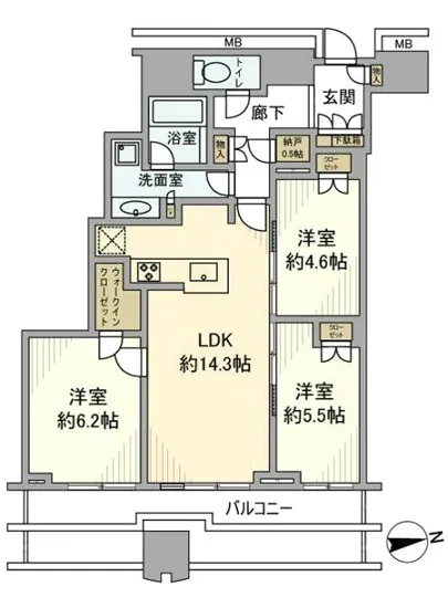 富久クロスコンフォートタワー 3913