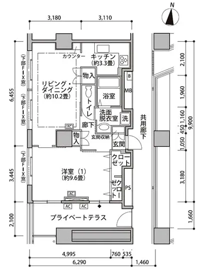 東雲キャナルコートCODAN 19-502