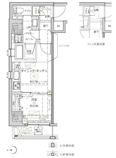 クレイシア秋葉原ラグゼスウィート 801