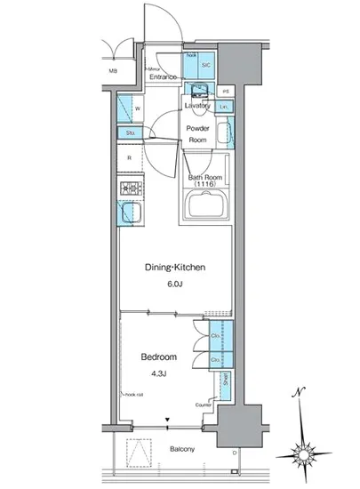 ルフォンプログレ上野稲荷町 203