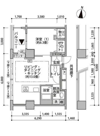 東雲キャナルコートCODAN 19-1202