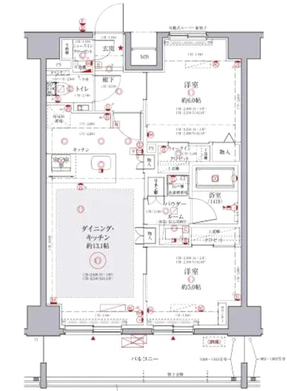 板橋本町ステーションレジデンス 1402