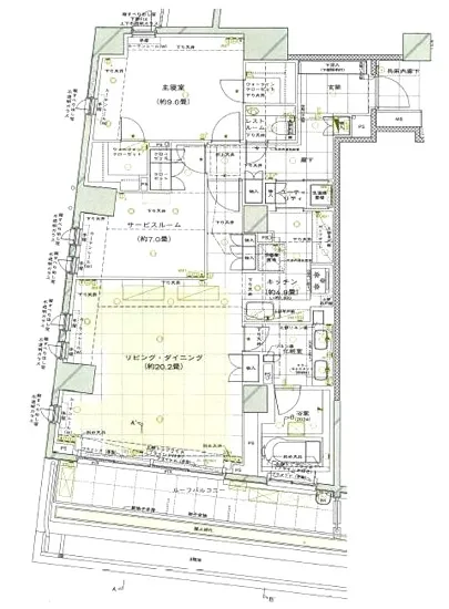 ディアナガーデン西麻布 4F