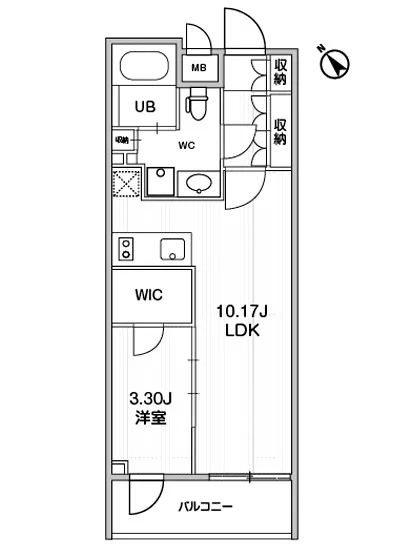 シーズンフラッツ柿の木坂 603