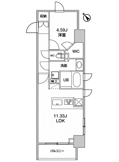 シーズンフラッツ柿の木坂 206